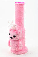 11" Adorable Bear Bong Glass Bong Canadian Distributor Pink