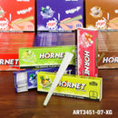Hornet | King size (110mm) Flavor flavor Burst beads tip cones Box of 12 Pre-rolled Cone (Display Pack) 777 Smoke