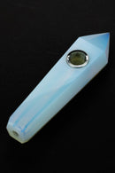 Acid Secs - Plain Natural Opal Smoking Pipe Quartz · Stone Pipe Acid Secs Productions Inc.