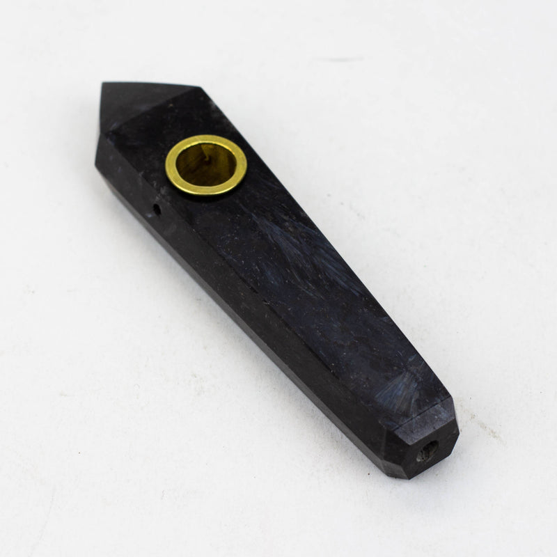Acid Secs - Crystal Stone Smoking Pipe with choke hole Quartz · Stone Pipe Acid Secs Productions Inc. Fireworks Stone