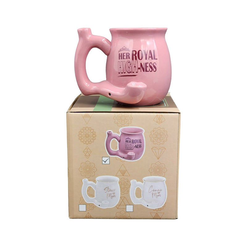 O Her royal high-ness small pink mug