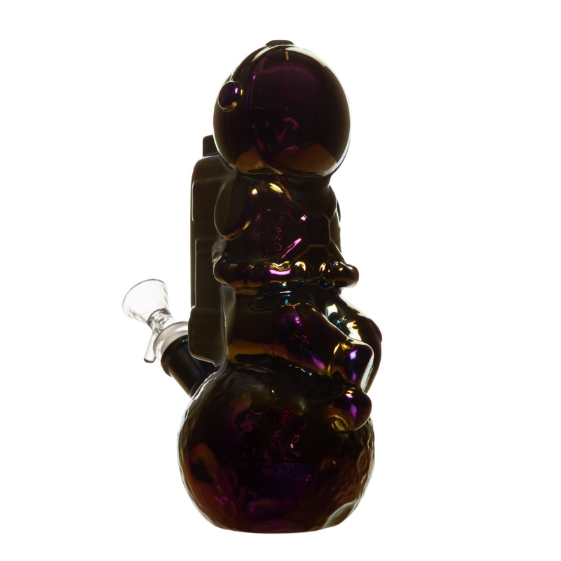 Arsenal Electroplated Astronaut Glass Bong