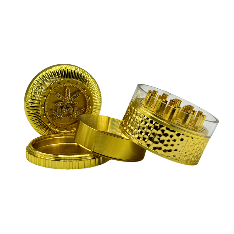 Arsenal Gold Vault 65mm 4-Pc Grinder - 3ct