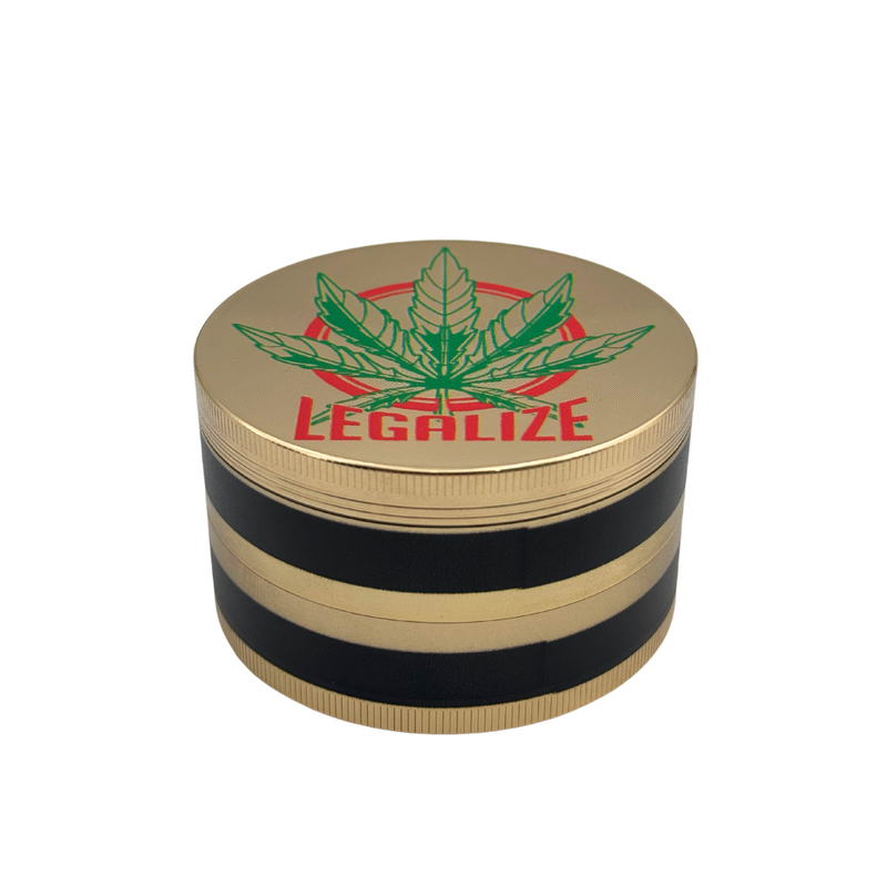 Arsenal Legalize 75mm 4-Pc Grinder - 3ct