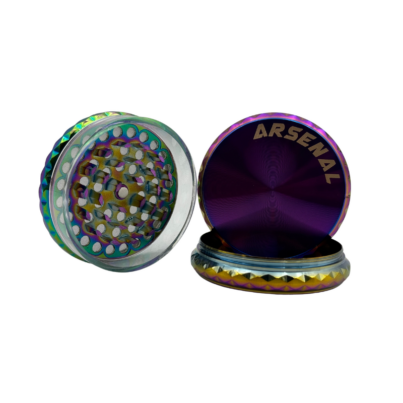 Arsenal Rainbow Disc 67mm 3-Pc Grinder - 3ct