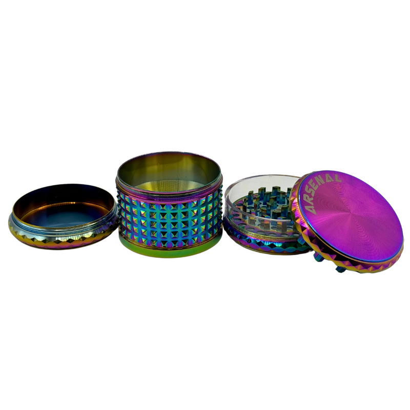 Arsenal Rainbow Gauntlet 67mm 4-Pc Grinder - 3ct