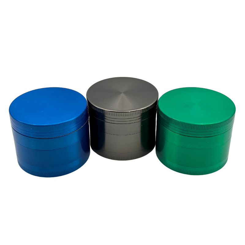 Arsenal Solid Colors 63mm 4-Pc Grinder - 3ct