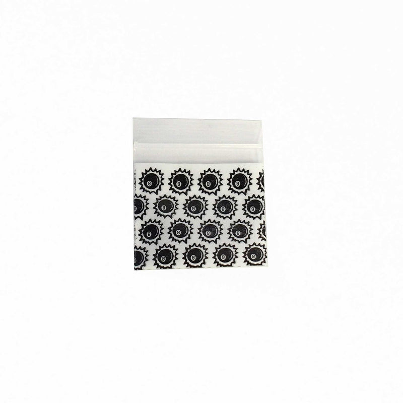 2"x2" Patterned Ziploc Bags