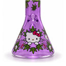 14" Character & Leaf Pattern Beaker Glass Bong Super Supplys Inc