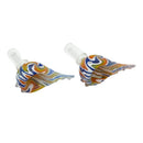 14mm Wig Wag Bong Bowl w/ handle – Assorted [BB06] Bowl · Banger · Oil Burner Small Biz Distributors