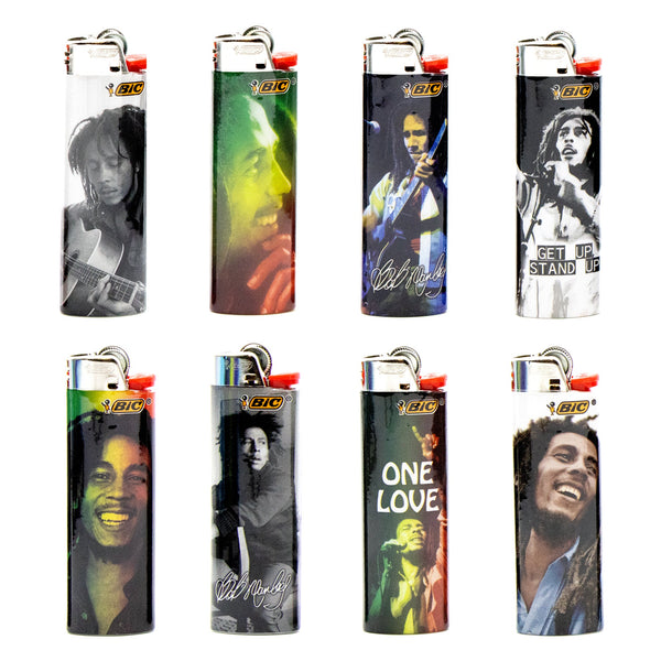 BIC Lighter - Bob Marley Design