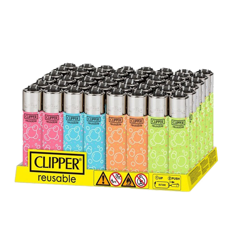 Clipper Lighter - Bubble Print