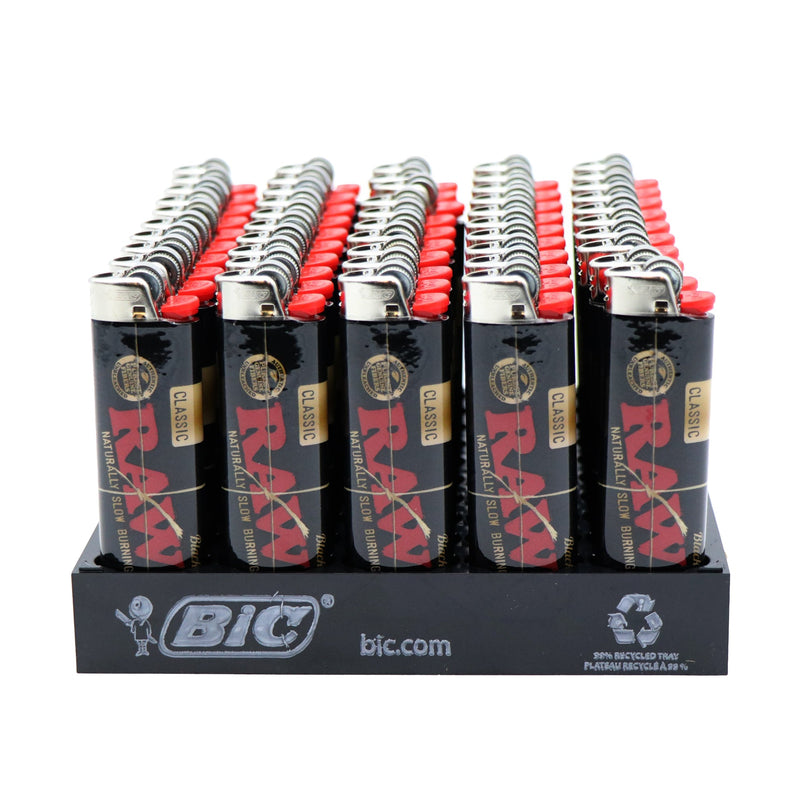 BIC Lighter - Raw Black