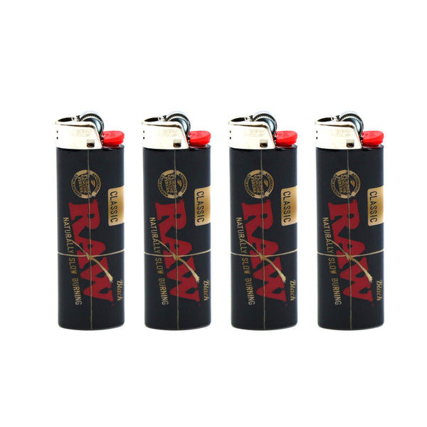 BIC Lighter - Raw Black
