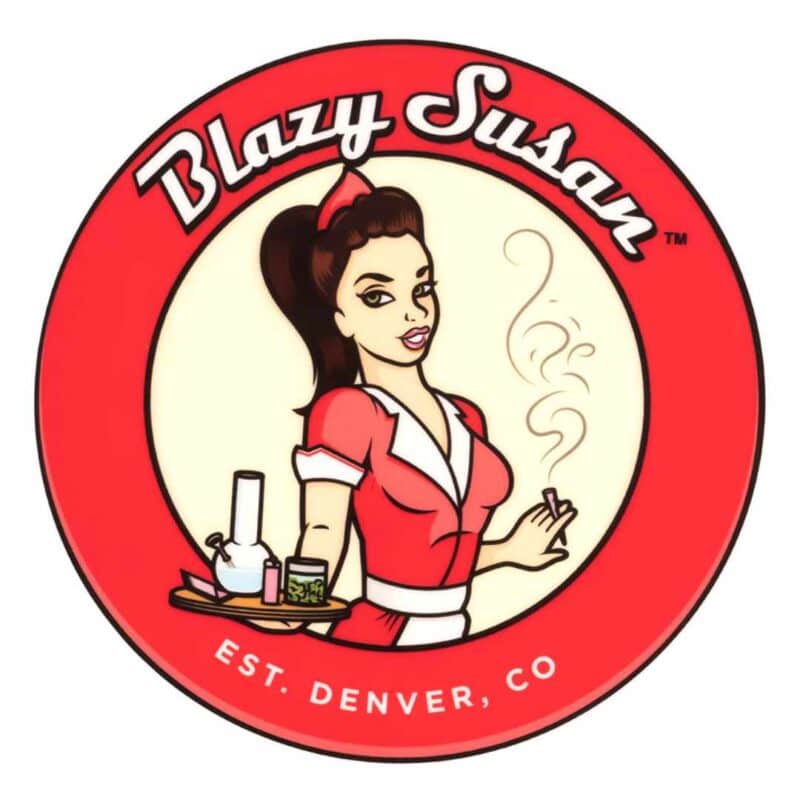 SC Blazy Susan Round Silicone Dab Mats Multiple colours