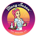 SC Blazy Susan Round Silicone Dab Mats Multiple colours