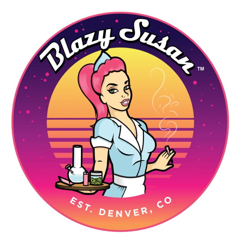 SC Blazy Susan Round Silicone Dab Mats Multiple colours