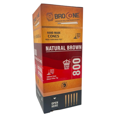 BroCone King Size Pre-Rolled Cones - 800ct