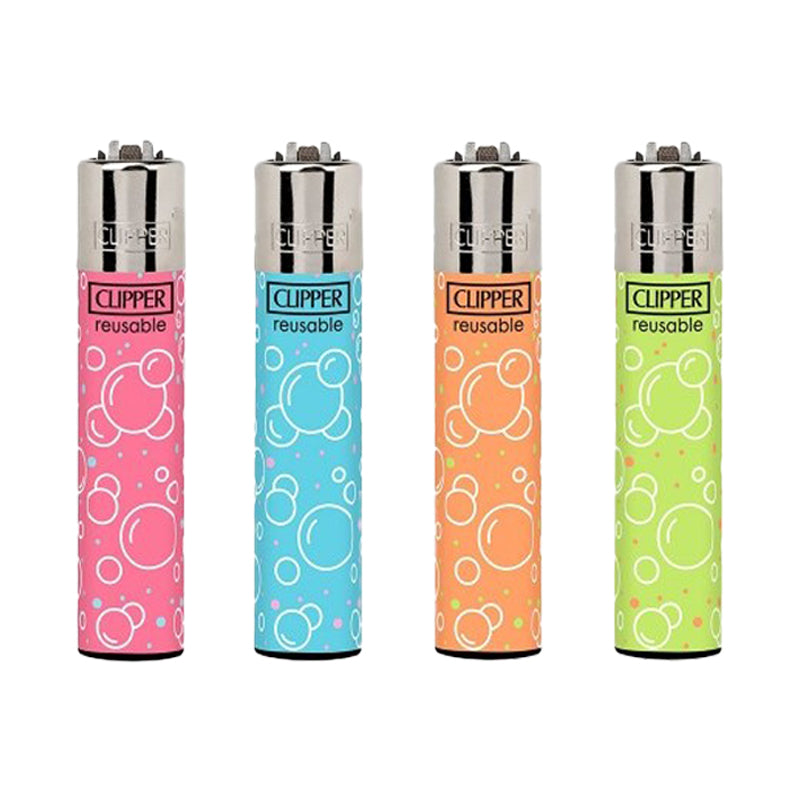 Clipper Lighter - Bubble Print