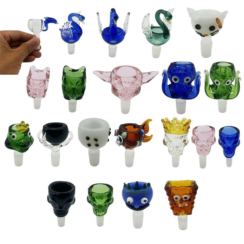 O Cartoon Shape Male Join Bubble Glass Bowl Display Box of 20 [BWD-004-Cartoon]