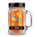 Beamer Candle Co. 7oz & 12oz Glass Mason Jar - Back In The Day Orange Creamsicle