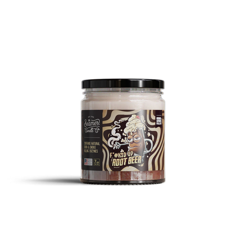 Beamer Candle Co. 7oz & 12oz Glass Mason Jar - f*