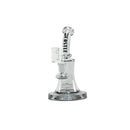 SC Castle Glassworks 8.5 inch 7mm Electroplated Bell Rig with banger