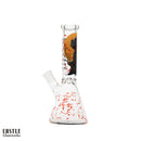 SC Castle Glassworks Samurai Bushi 10" 5mm Beaker Bong