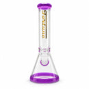 Fortune | 10" Color Accent Beaker Glass Water Pipe – 5mm Glass Bong Fortune
