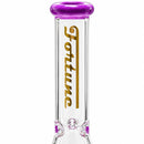 Fortune | 10" Color Accent Beaker Glass Water Pipe – 5mm Glass Bong Fortune