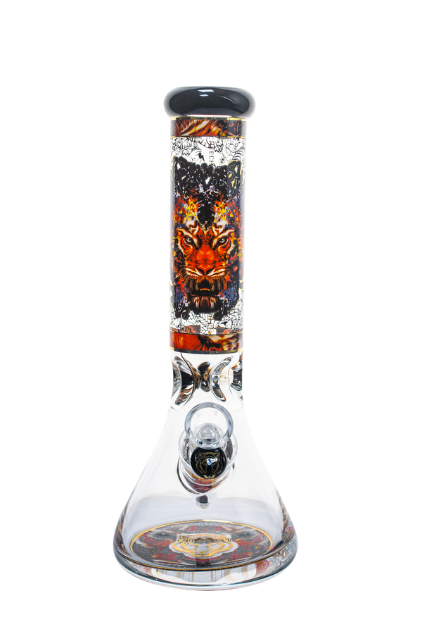 SC Cheech Tiger Decal 13" Beaker