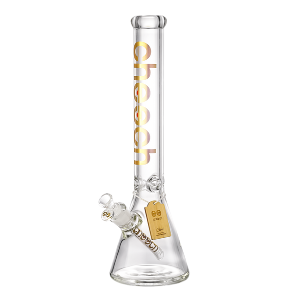 SC Cheech 18" 7mm Beaker with Gold Logo