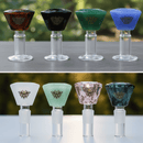 Xtreme | 14mm Diamond Cutting Shape Glass Bowl – Assorted Box of 8 (CC408) Bowl · Popper Canadian Distributor