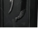Knife Frame Black Display Wall Glass Mounted Décor (CDYWL-2558) Flag · Sign · Deco Canadian Distributor