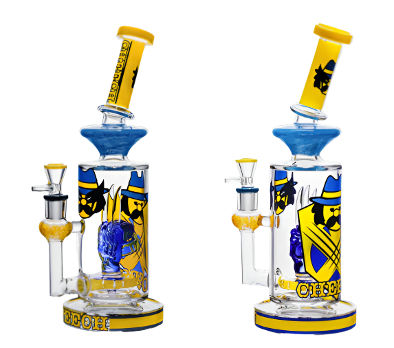 SC Cheech 12" Bandito Mask Tube Waterpipe