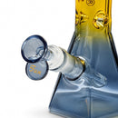 Fortune | 10" Dual-Tone Geometric Beaker Bong Glass Bong Fortune