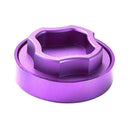 2 Part Grinder, Embossed Top [CN5617] Regular Grinder Canadian Distributor Purple (D)