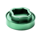 2 Part Grinder, Embossed Top [CN5617] Regular Grinder Canadian Distributor Green (E)