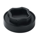 2 Part Grinder, Embossed Top [CN5617] Regular Grinder Canadian Distributor Black (F)