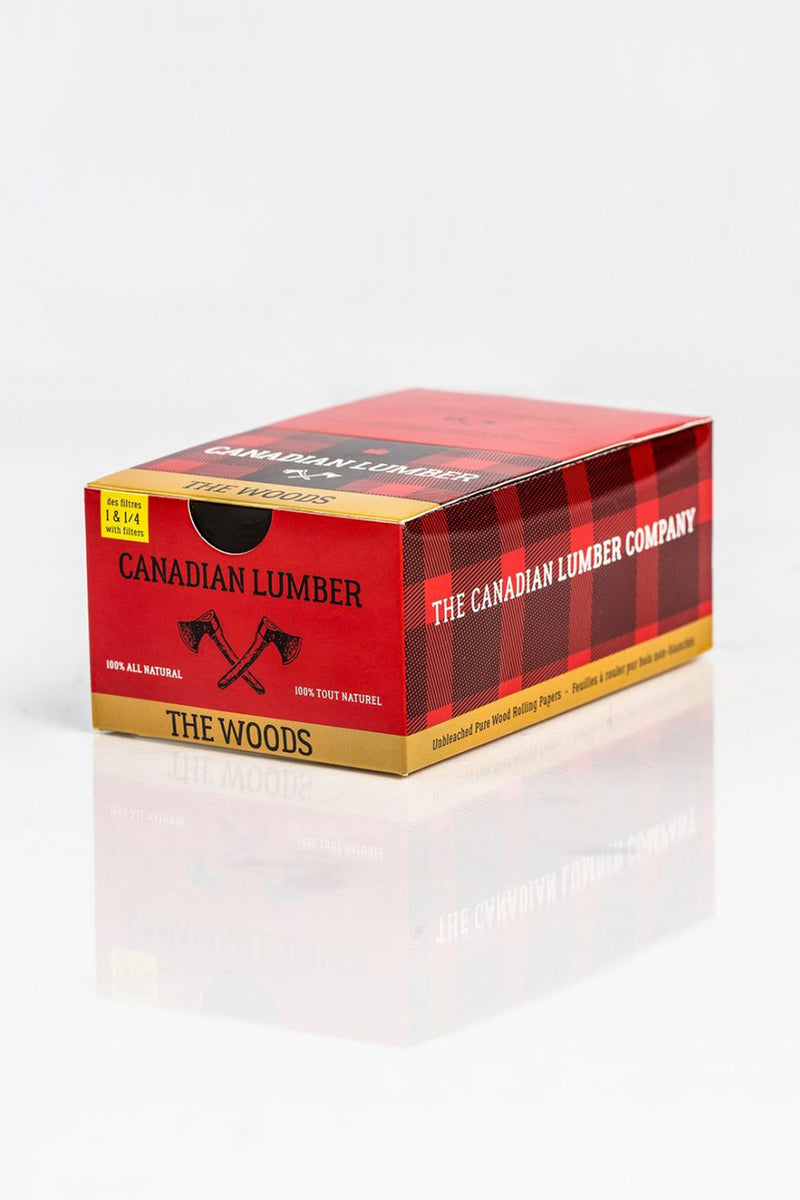 CANADIAN LUMBER THE WOODS 1 1/4 – DISPLAY BOX OF 22- - One Wholesale