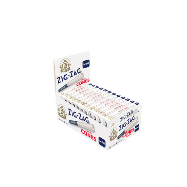 Zig Zag Mini Cones 8 Pack - 24/Carton