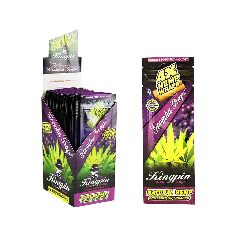 King pin Hemp Wrap- Goomba Grape - Infyniti Scales