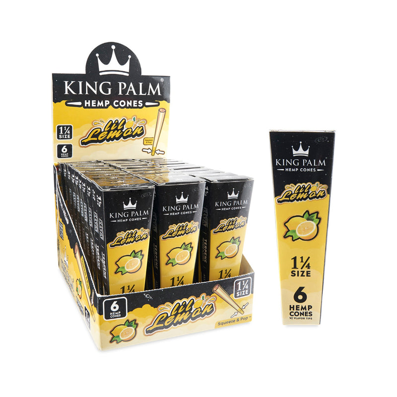 King Palm Hemp Cones 1 ¼  - 2 Flavours