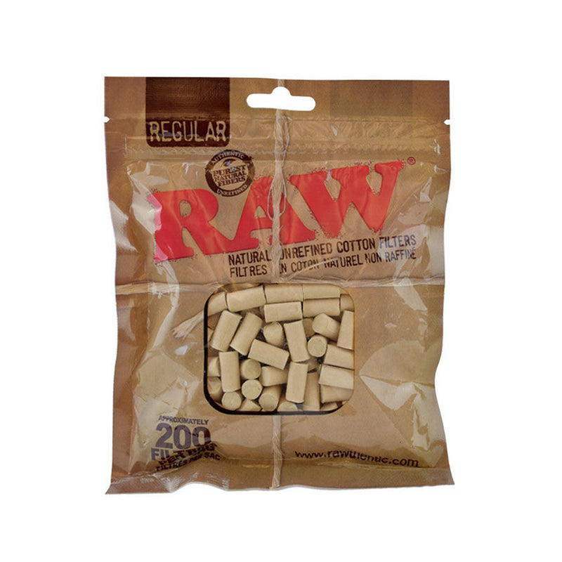 Raw Unrefined Cotton Filter