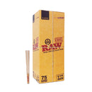 Raw Classic Hemp 1 ¼ Pre-Rolled Cones 75 Pack - Infyniti Scales