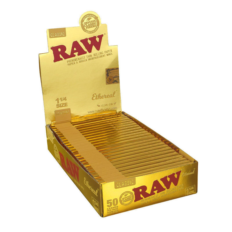 Raw Classic - Ethereal Phenomenally, 1 1/4 Thin Rolling Papers