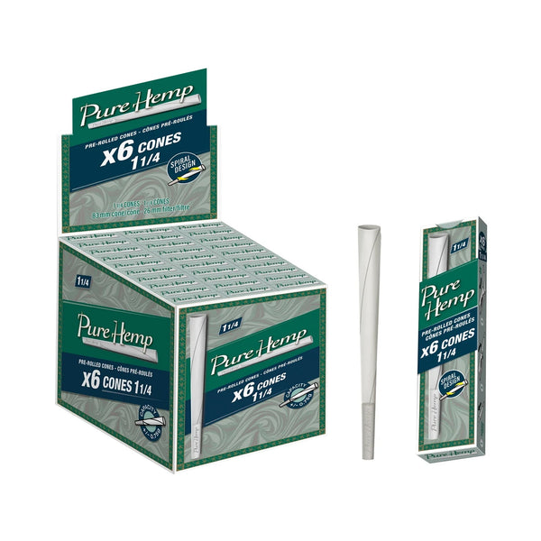 Pure Hemp Classic 1 1/4 Size Cones