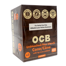 OCB KS Unbleached cones 3/pk