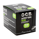 OCB Active-Slim Charcoal Tips