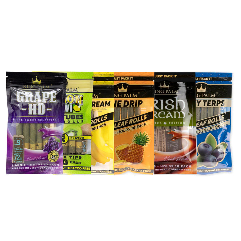 King Palm Mini Cones  - 6 Flavours